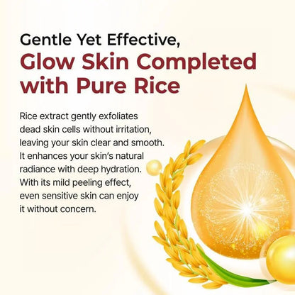 [Dr.Melaxin Official] Peel Shot Glow Rice Ampoule Duo